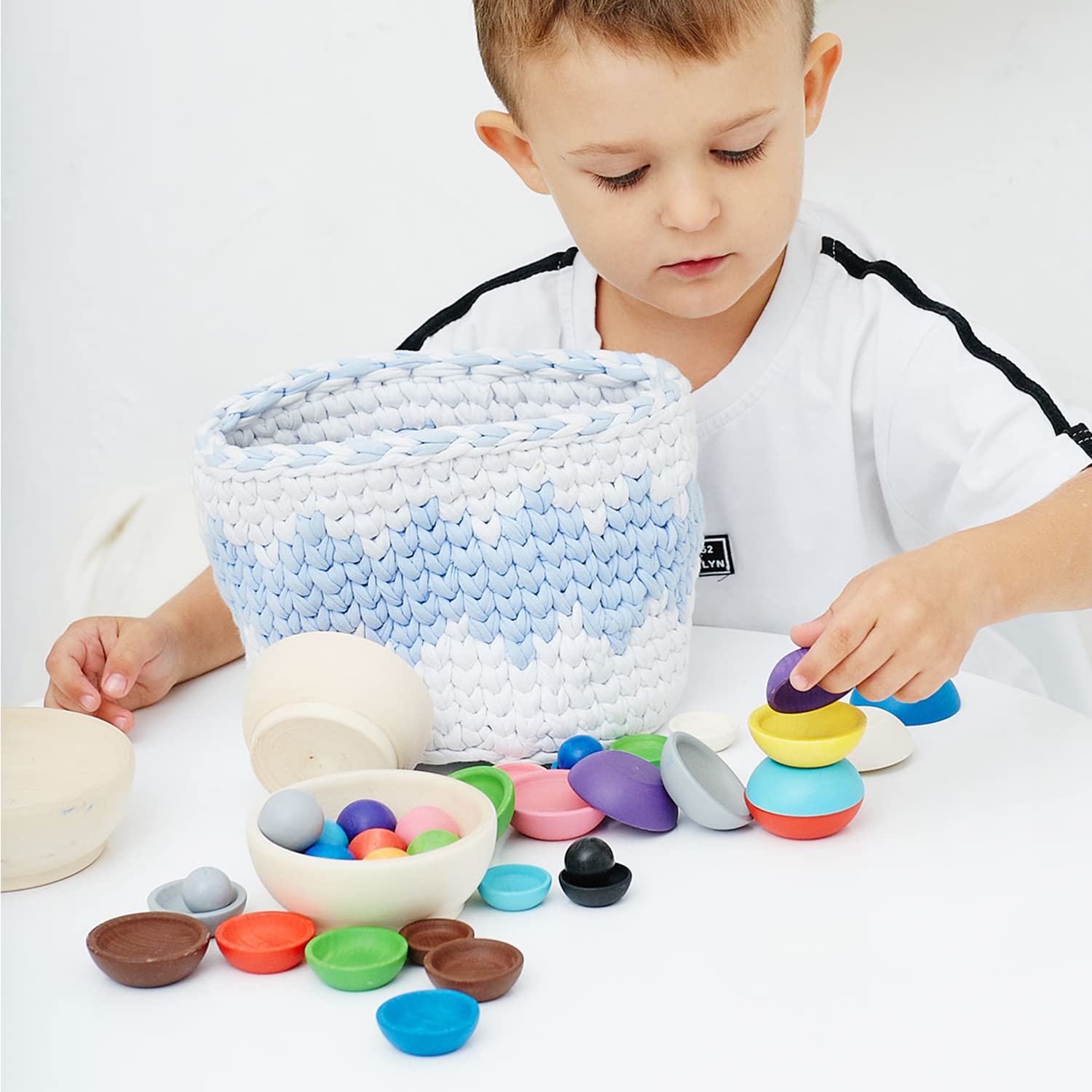 Ulanik Colors and Sizes Montessori Sorting Toy